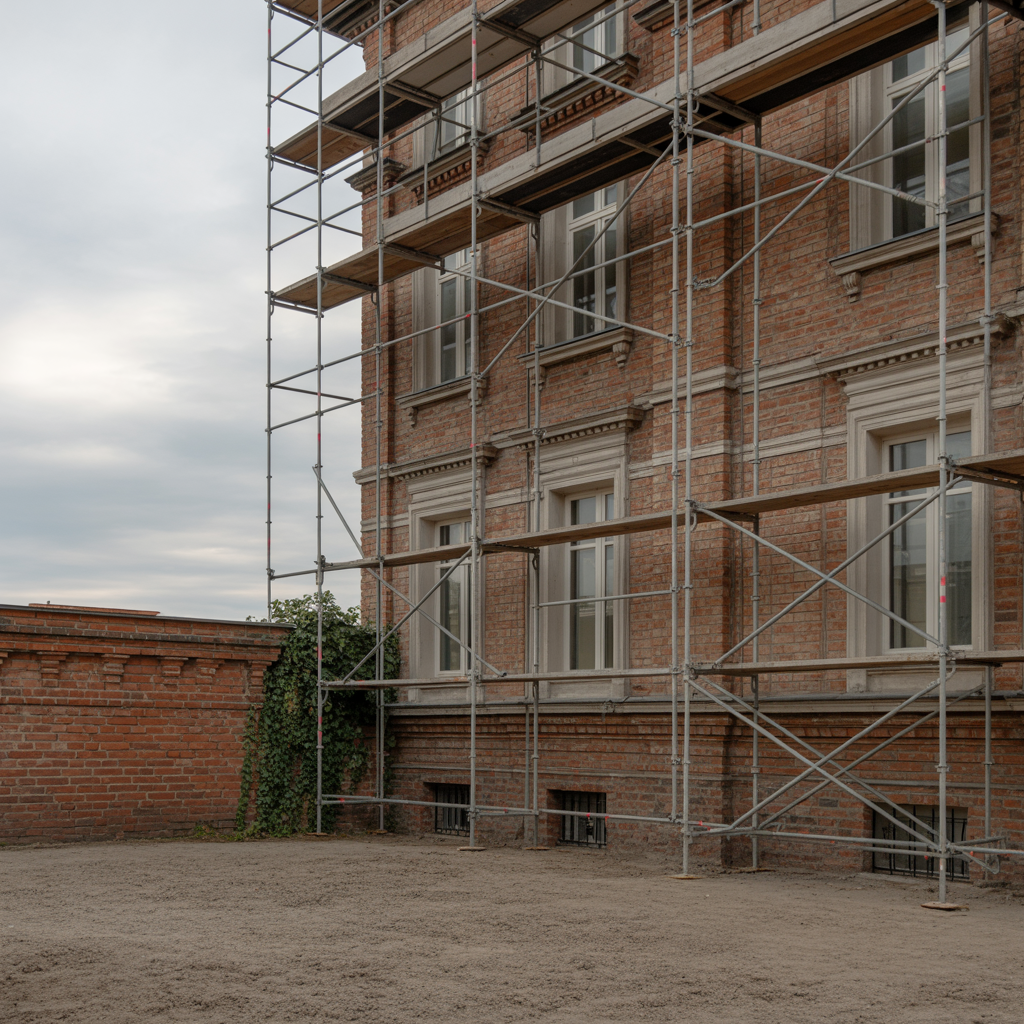 Scaffolding & Site Preparation